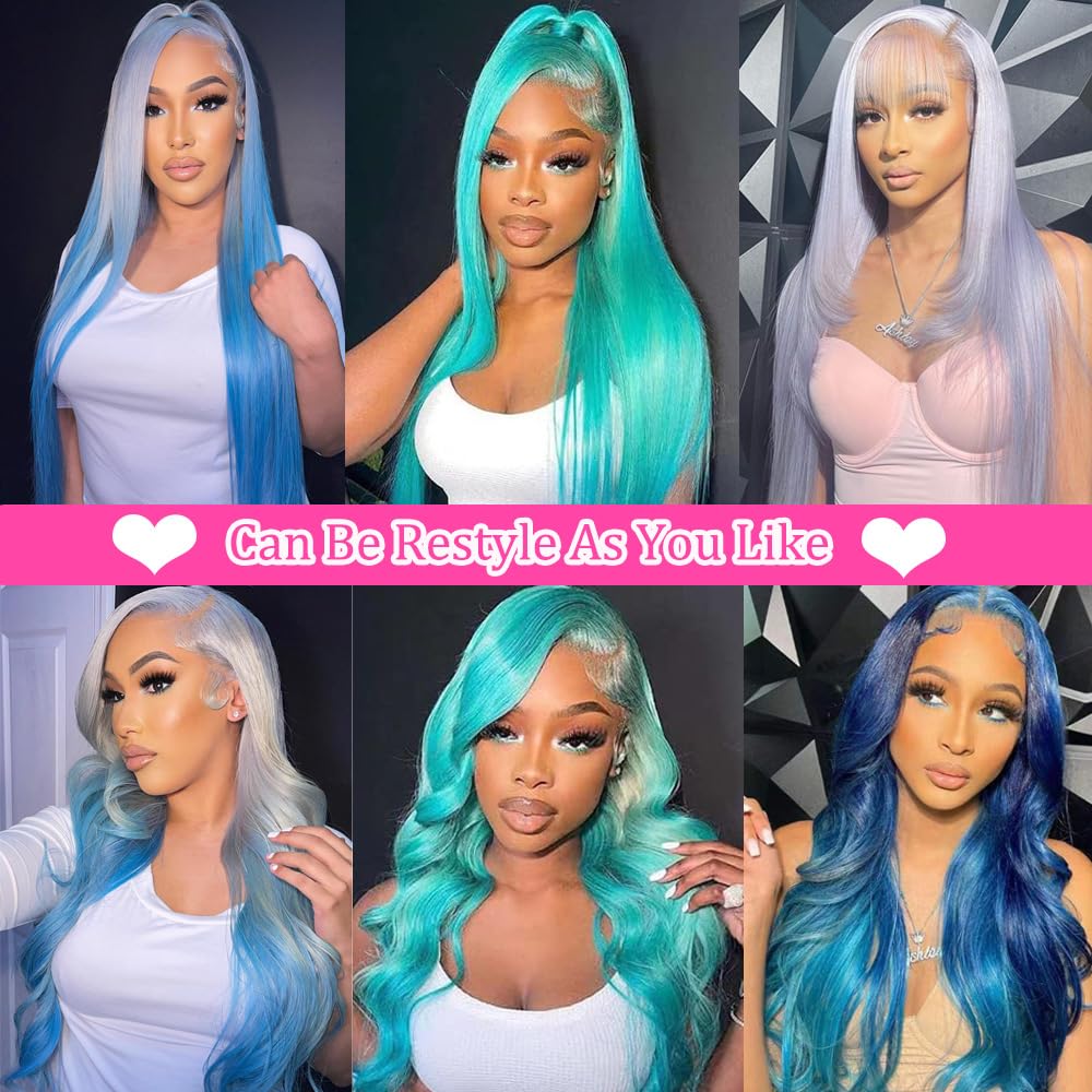 LETMIEO 30 Inch 613 Lace Front Wig Human Hair Blonde 13X6 HD Transparent Lace Front Wigs Human Hair 180% Density Blonde Glueless Wigs 613 HD Straight Lace Frontal Wig Pre Plucked
